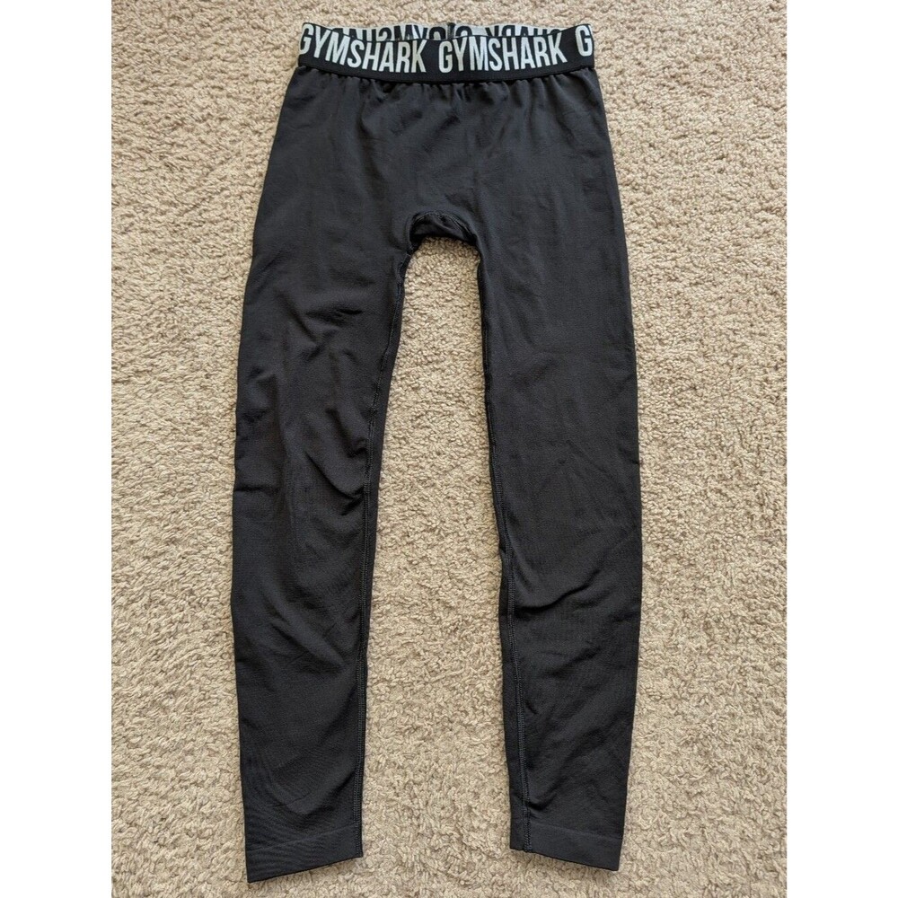 Gymshark Womens Black Fit Seamless High Rise Leggings Size Medium